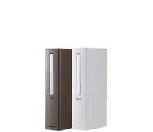 Load image into Gallery viewer, 2 eco multifunctional dustbins in brown and white colour