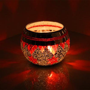 FIOLA GLAZED TEA LIGHT BOWL FUNKCHEZ