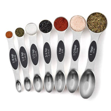 Load image into Gallery viewer, 7 different sized measuring spoons