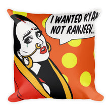 Load image into Gallery viewer, Indian bride printed throw pillow -FunkChez