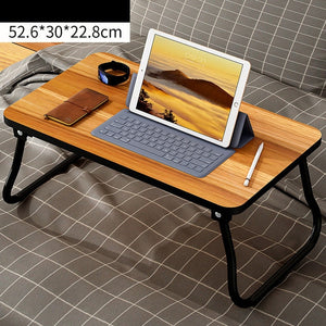 Foldable Desk Home Computer Stand Laptop Desk Notebook Desk Laptop Table for Bed Sofa Tray Picnic Table Dormitory Studying Table