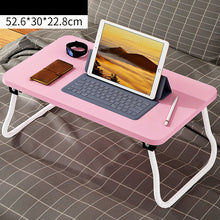 Load image into Gallery viewer, Foldable Desk Home Computer Stand Laptop Desk Notebook Desk Laptop Table for Bed Sofa Tray Picnic Table Dormitory Studying Table