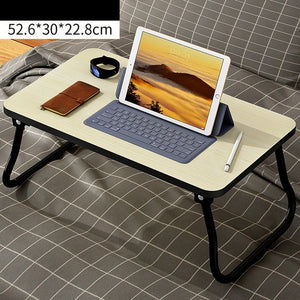 Foldable Desk Home Computer Stand Laptop Desk Notebook Desk Laptop Table for Bed Sofa Tray Picnic Table Dormitory Studying Table