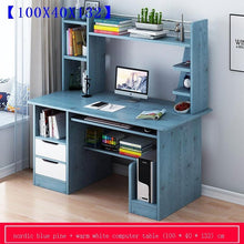 Load image into Gallery viewer, Tafelkleed Biurko Escritorio De Oficina Notebook Standing Desk Mesa Tablo Laptop Computer Bedside Table With Bookcase